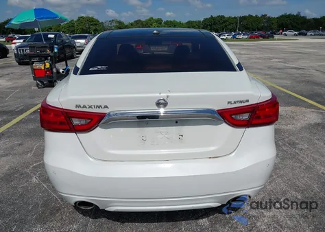 2016 Nissan Maxima 3.5 Platinum из США, поврежденный, VIN 1N4AA6AP5GC382217